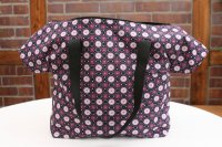 T-Shirt Tasche - Schwarz/ Lila