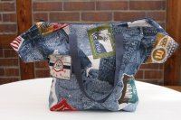 T-Shirt Tasche Jeans