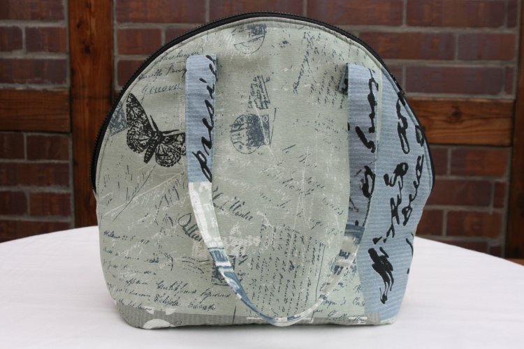 Tasche Grün - Blau - zum Schließen ins Bild klicken